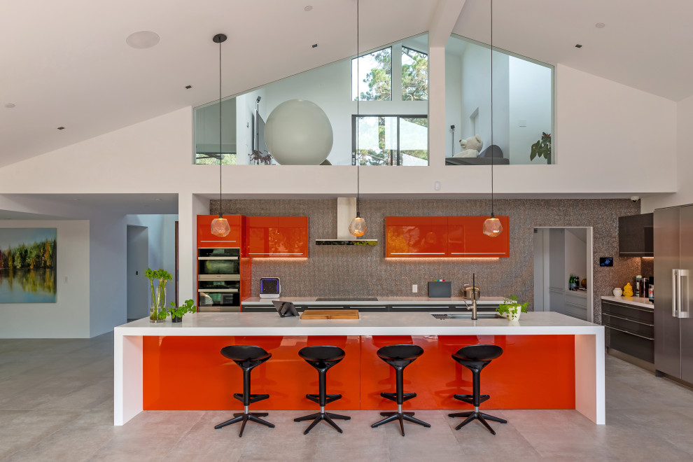 Kitchen - contemporary kitchen idea in San Francisco
