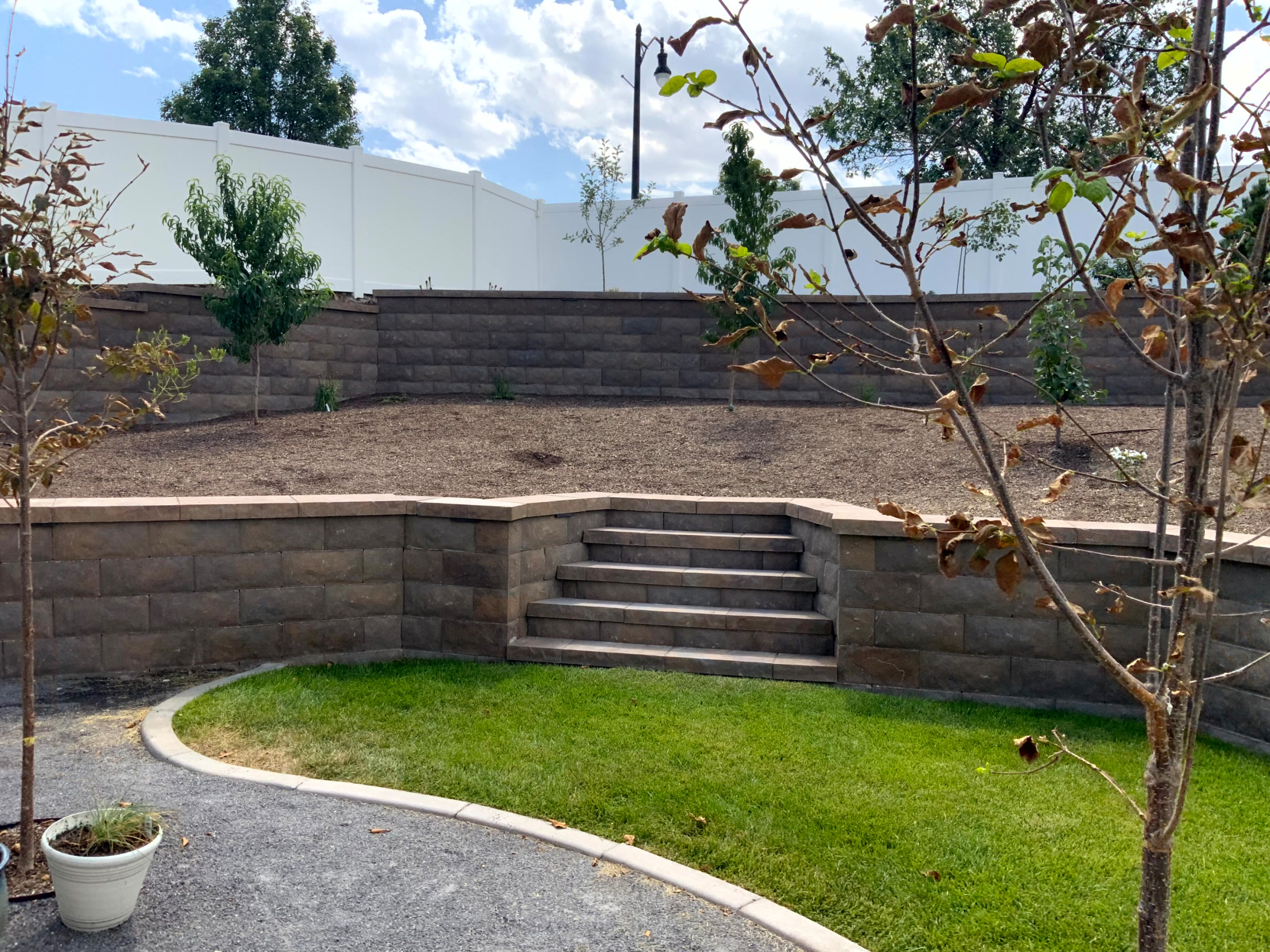 Terraced Edible Garden