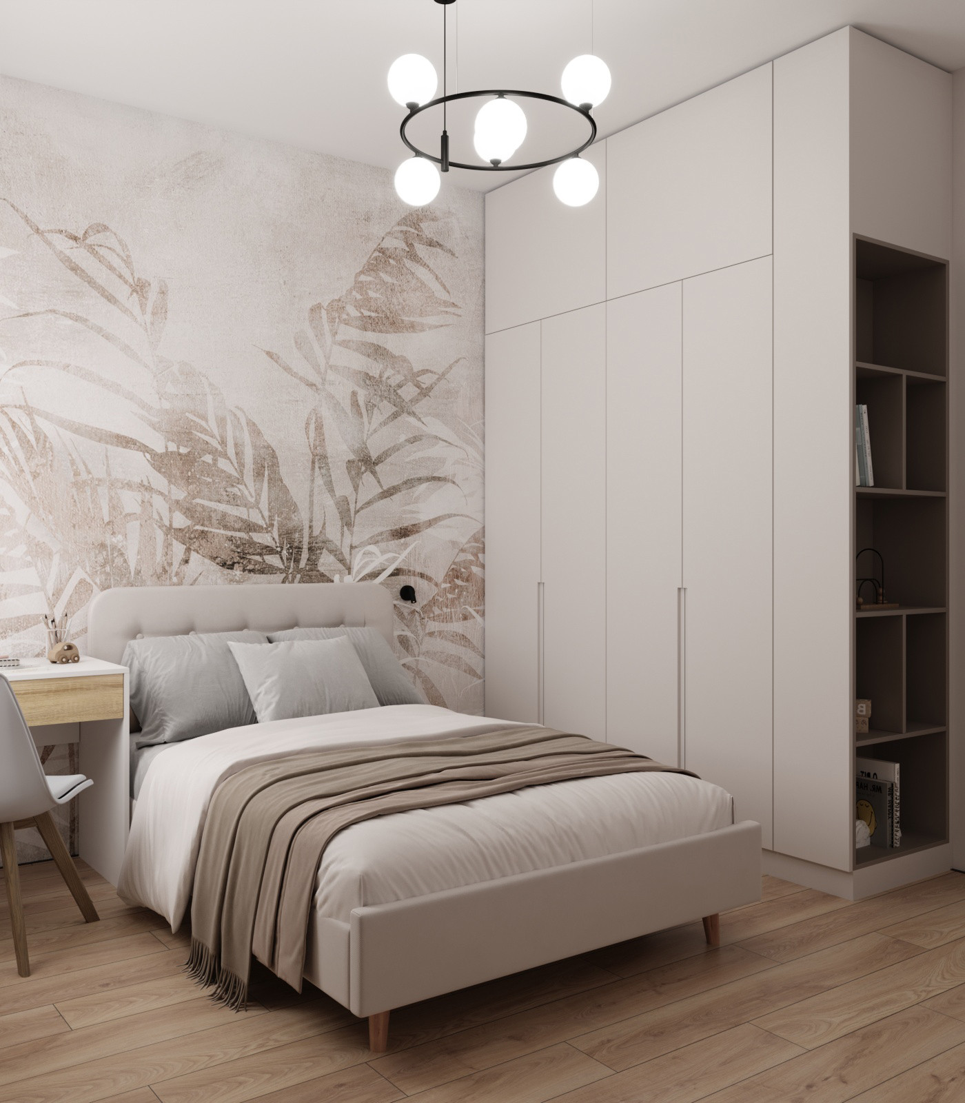 Семейная квартира с уютной атмосферой