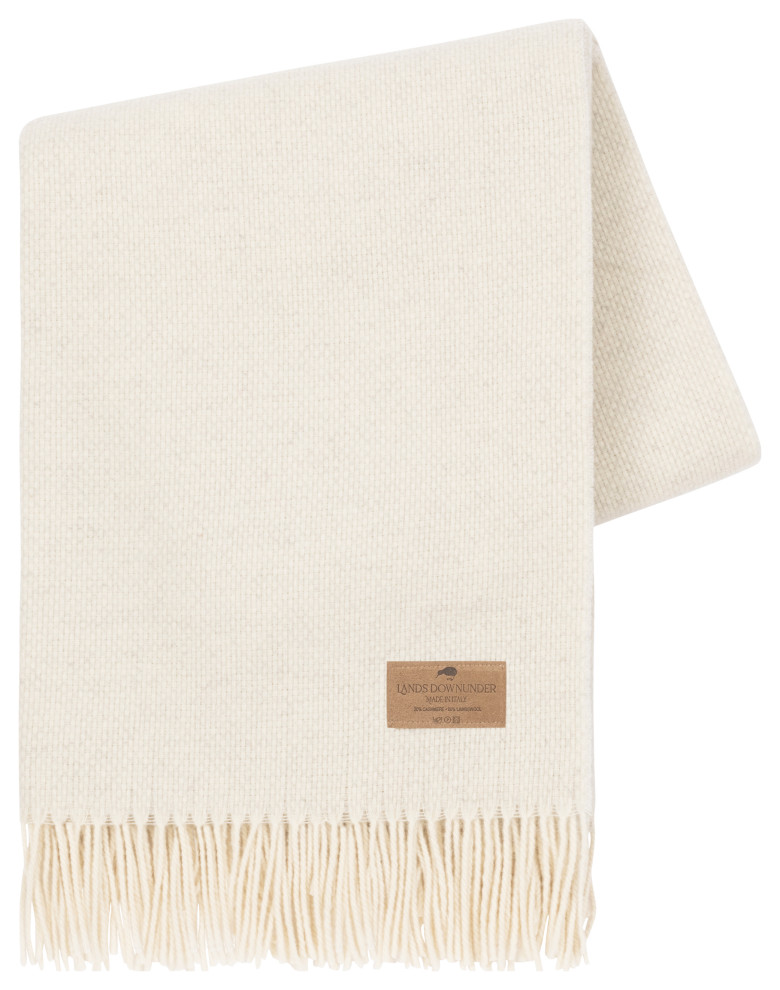 Juno Cashmere Throw Transitional Throws by Lands Downunder Houzz