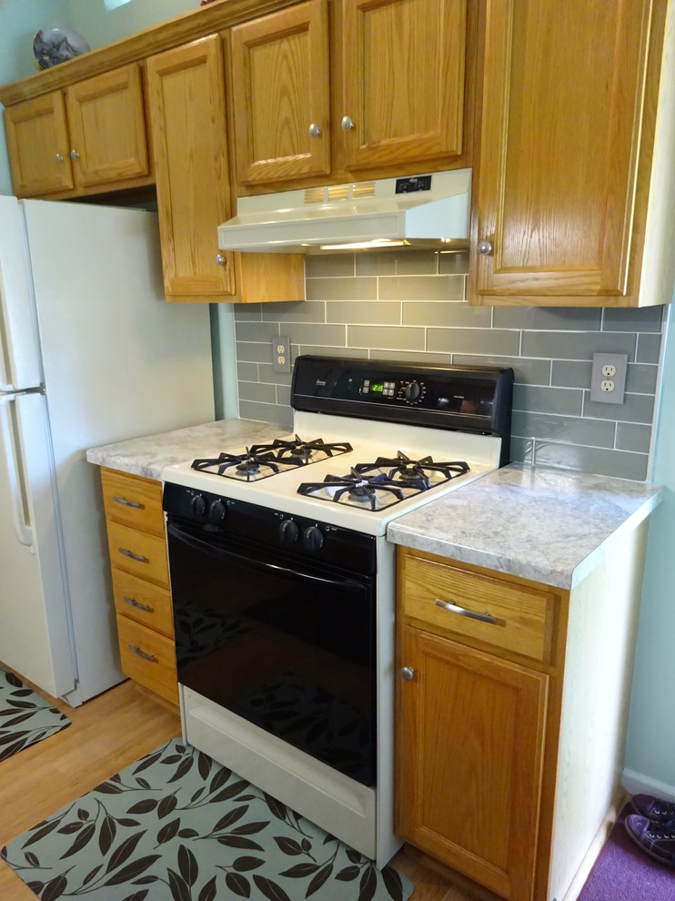 Transitional kitchen photo in Chicago