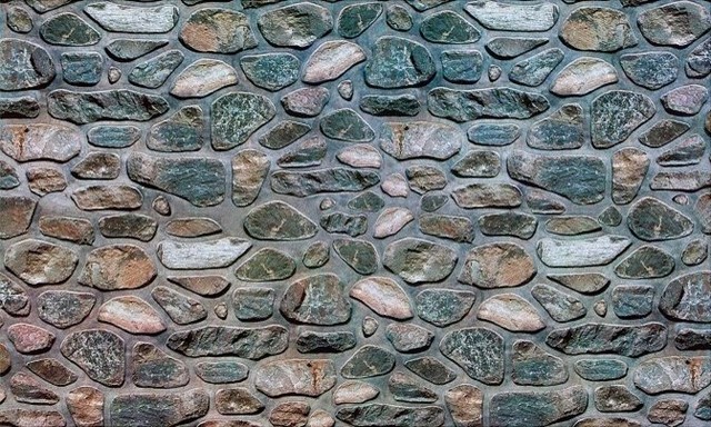 Inlaid Stones Welcome Outdoor Rubber, Pebble Door Mats Outdoor