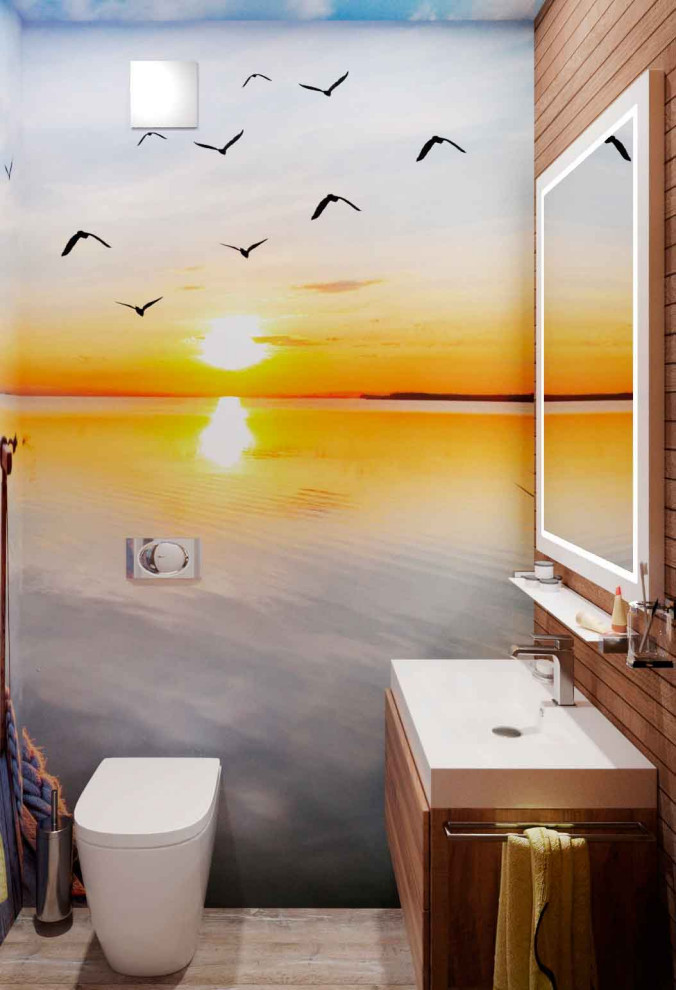 Небольшой гостевой санузел