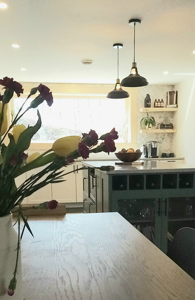 Rural Commercial Space Becomes Residential - Kitchen
