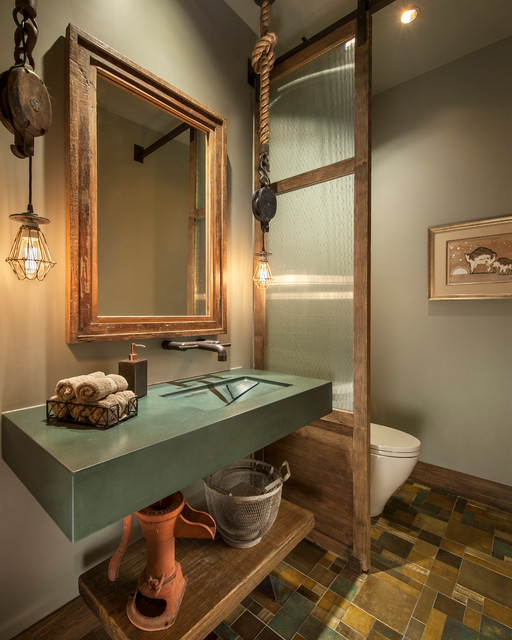 Rustic Modern sud-ovest-americano-stanza-da-bagno
