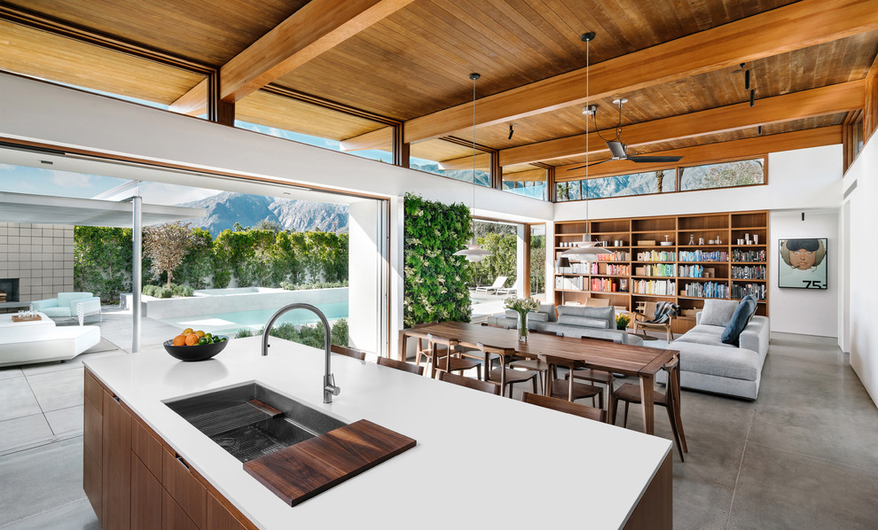 Desert House - Modernism Week Featured Home - Modern - Living Room - by ...