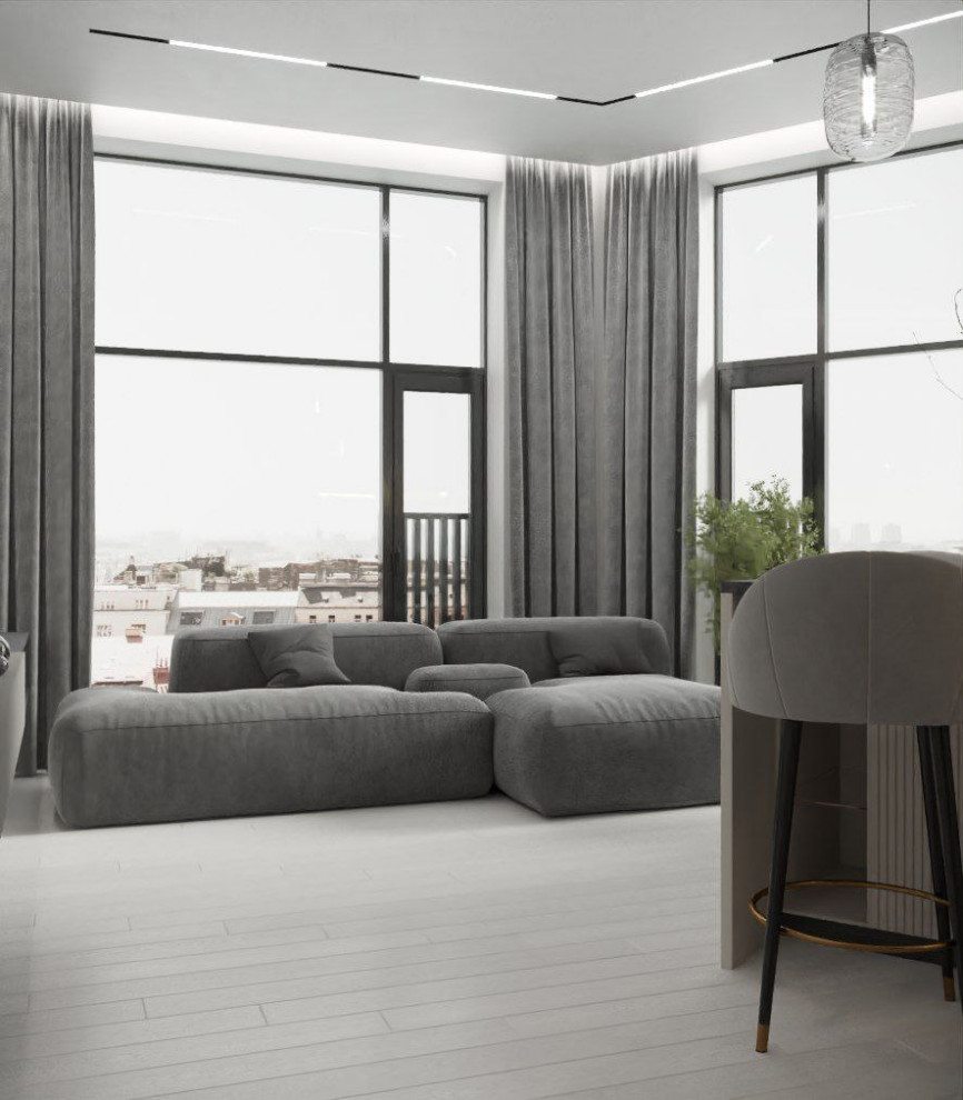 Евродвухкомнатная квартира на Кутузовском, Москва