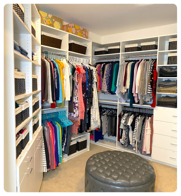 Walk In Closet Organization - Wardrobe - Seattle - by Emma Spring Home ...