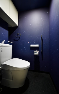 おしゃれなトイレ 洗面所 青い壁 の画像 年11月 Houzz ハウズ