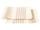 Cream Linen Hand and Guest Towels Linum - LinenMe