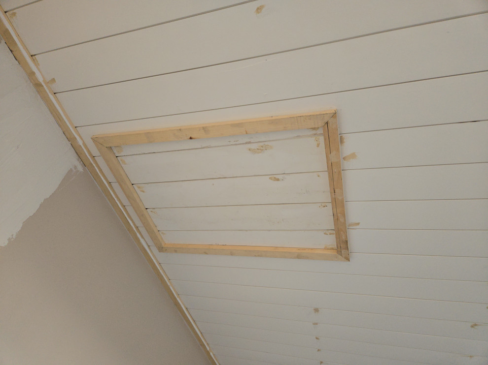 Shiplap ceiling