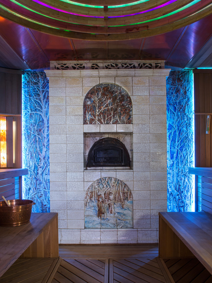 Печь "Русская лазурь"