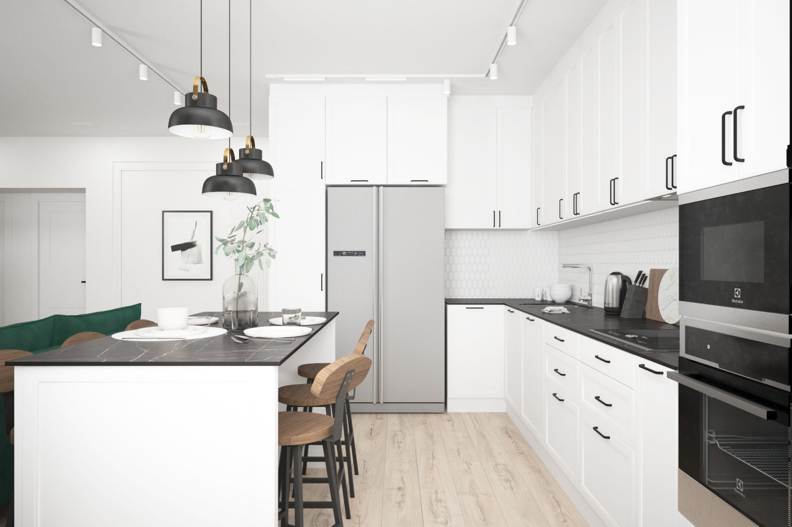 Квартира площадью 84 кв.м.