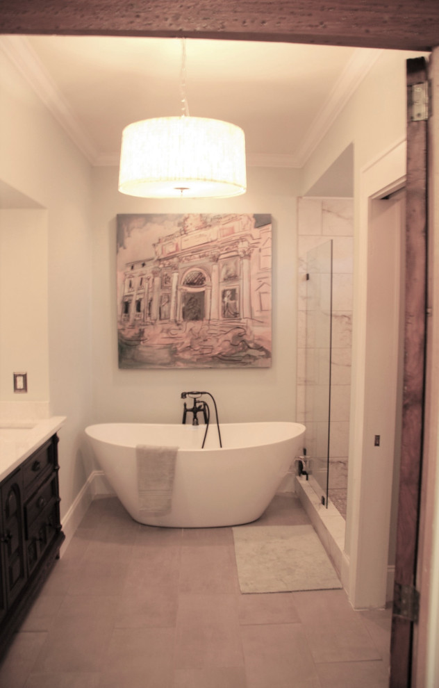 Craftsman Luxury Master Bathroom Remodel