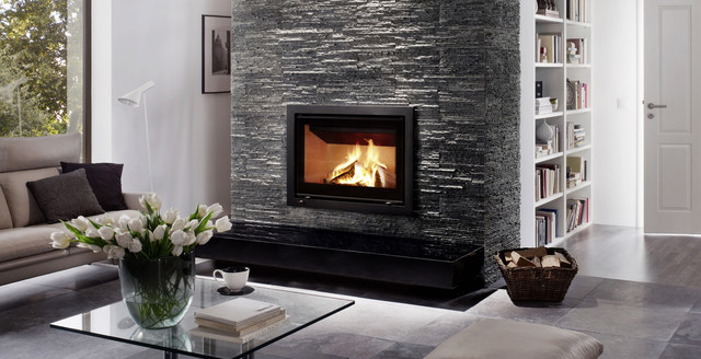 Kamine - modern contemporary-living-room