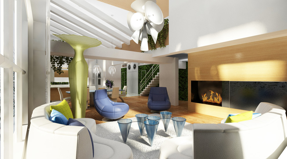 Двухэтажные апартаменты