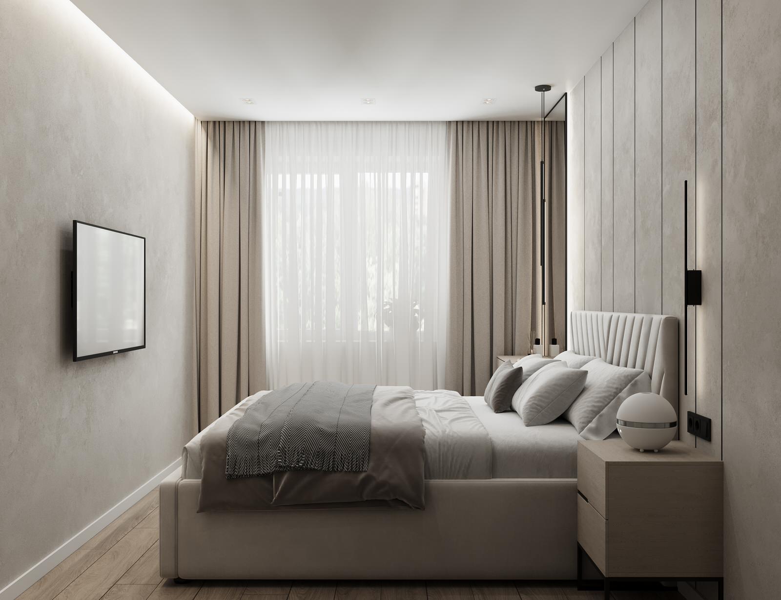 Дизайн интерьер квартиры в светлых тонах