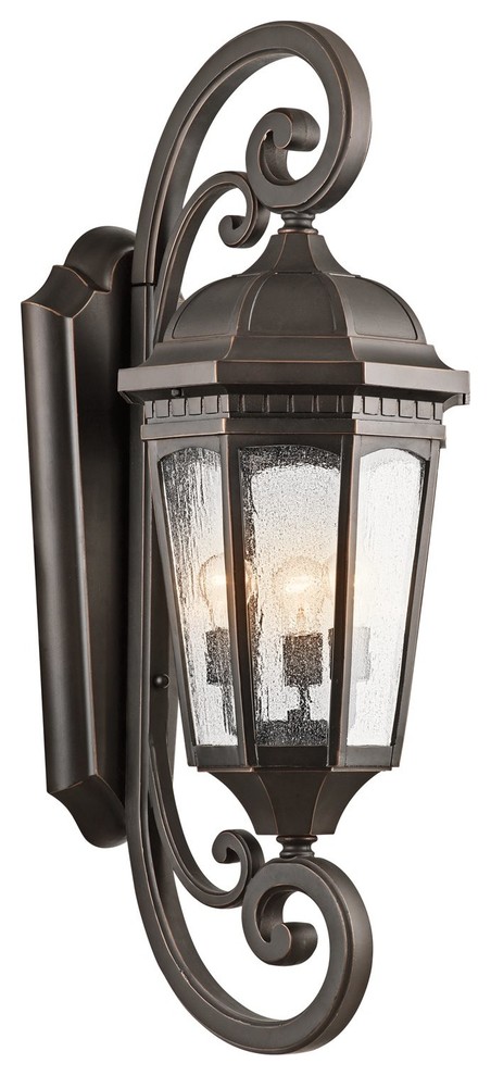 Kichler Lighting Courtyard Traditional Outdoor Wall Sconce X-ZR0609