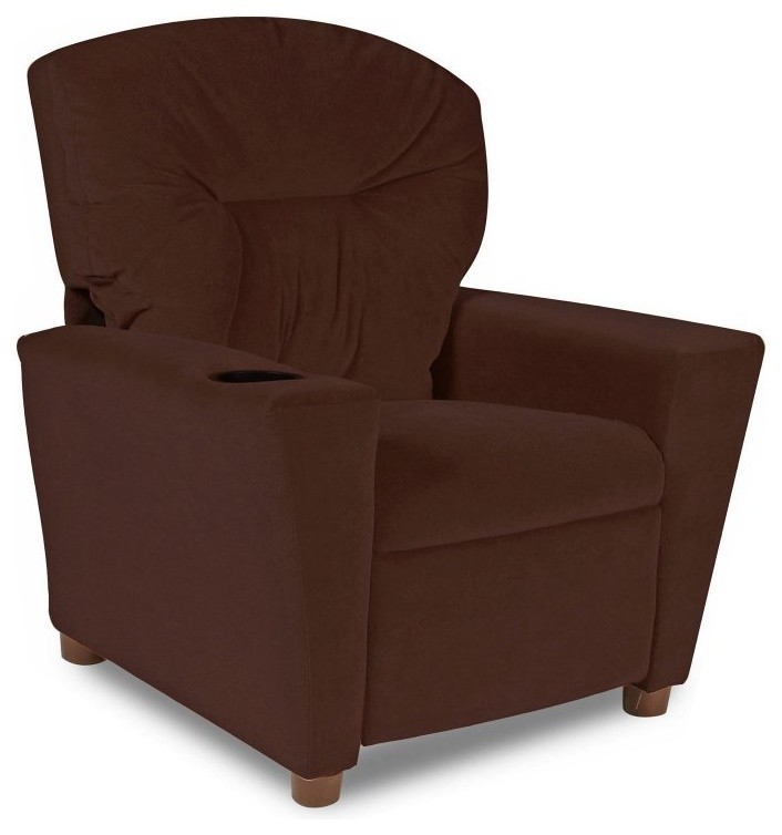 Dozydotes Kid Recliner with Cup Holder - Microsuede - DZD13100