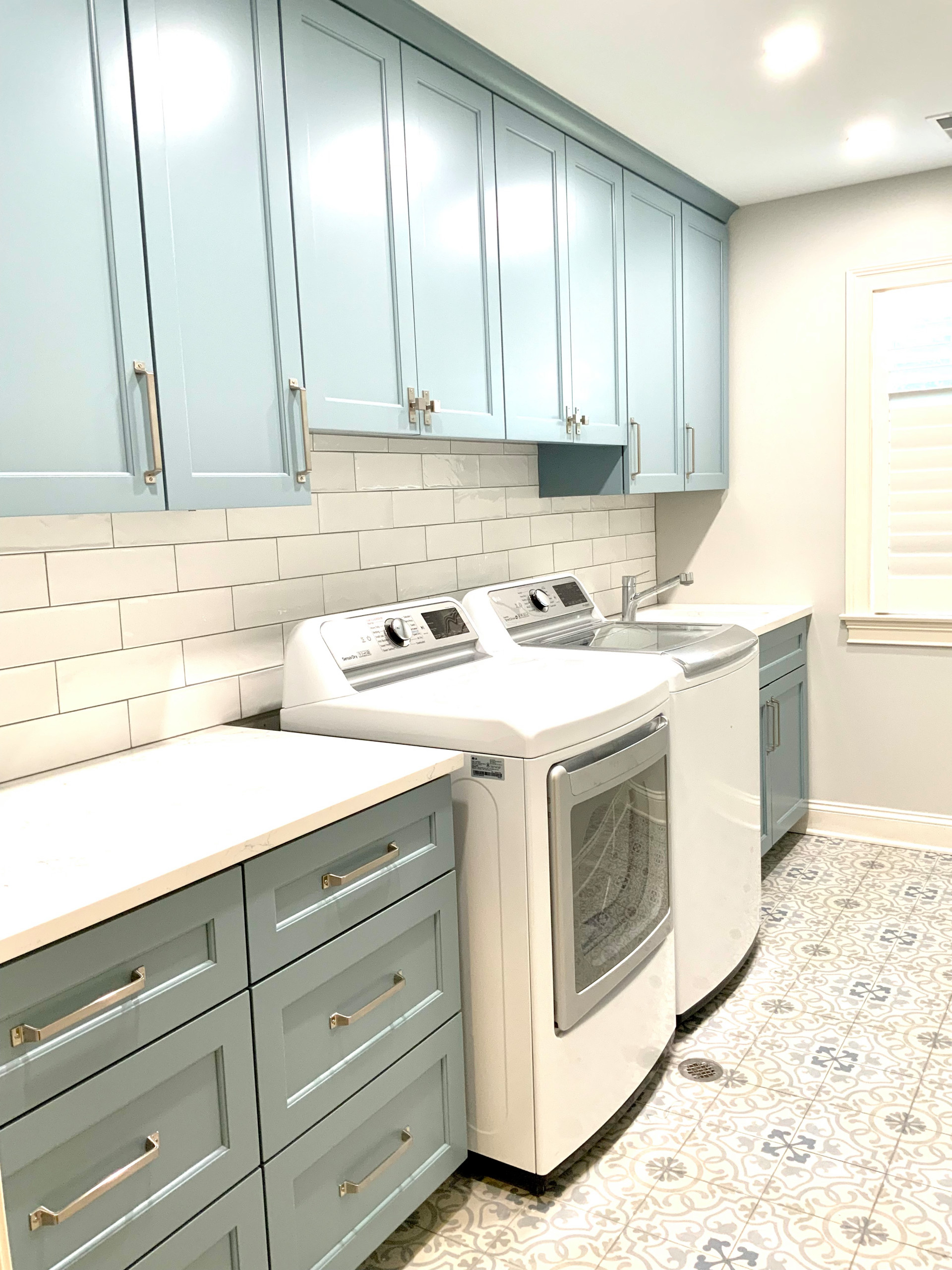 Master Bathroom and Laundry Area