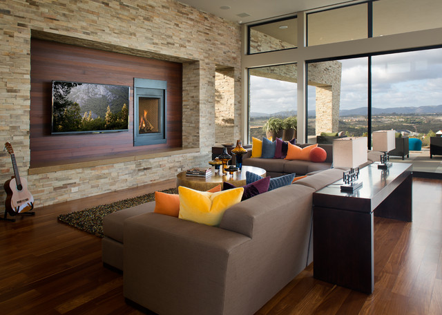 Beach House contemporary-living-room