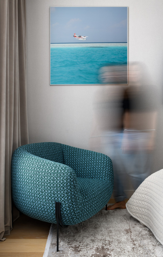 Частный интерьер в ЖK Бульварный, 2021 г