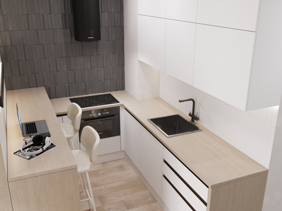 Проект квартиры-студия 28кв.м в СПб