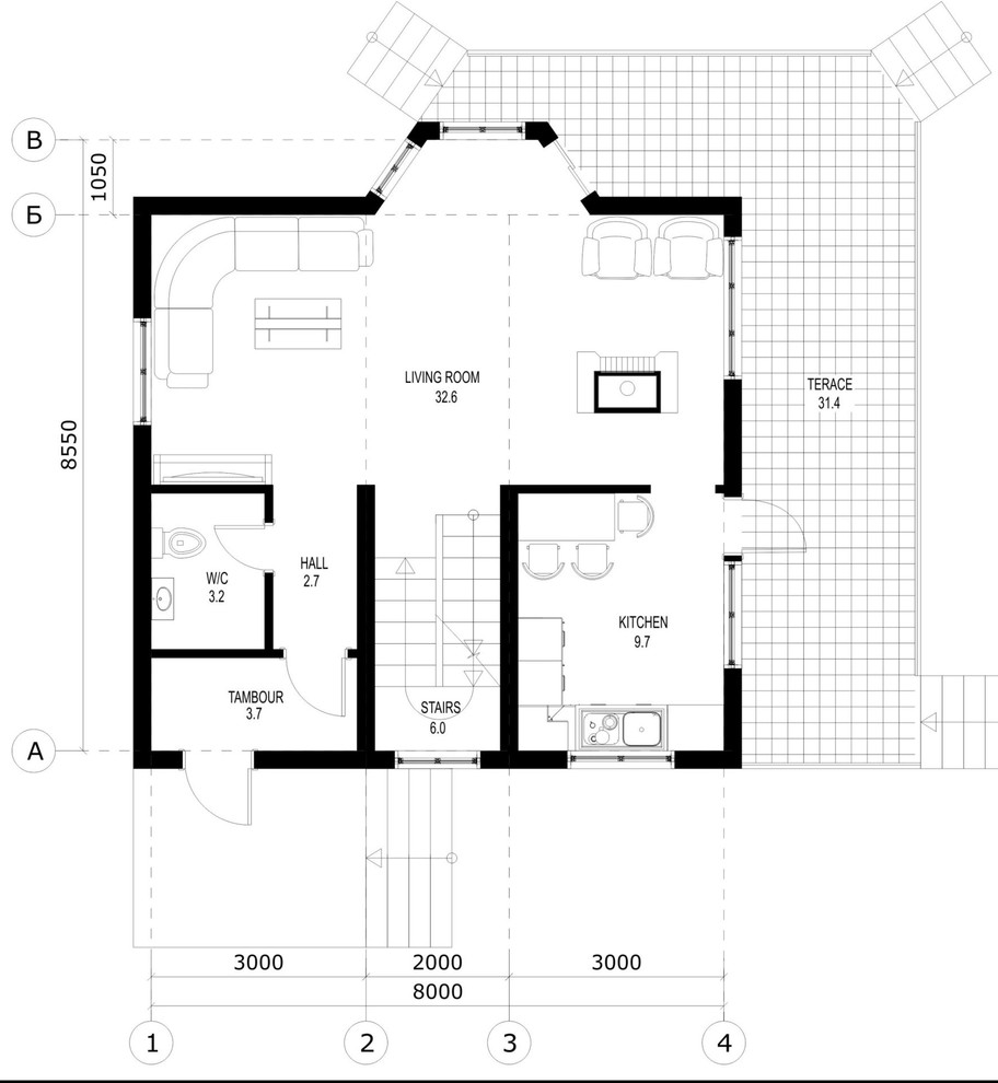Интерьер частного дома