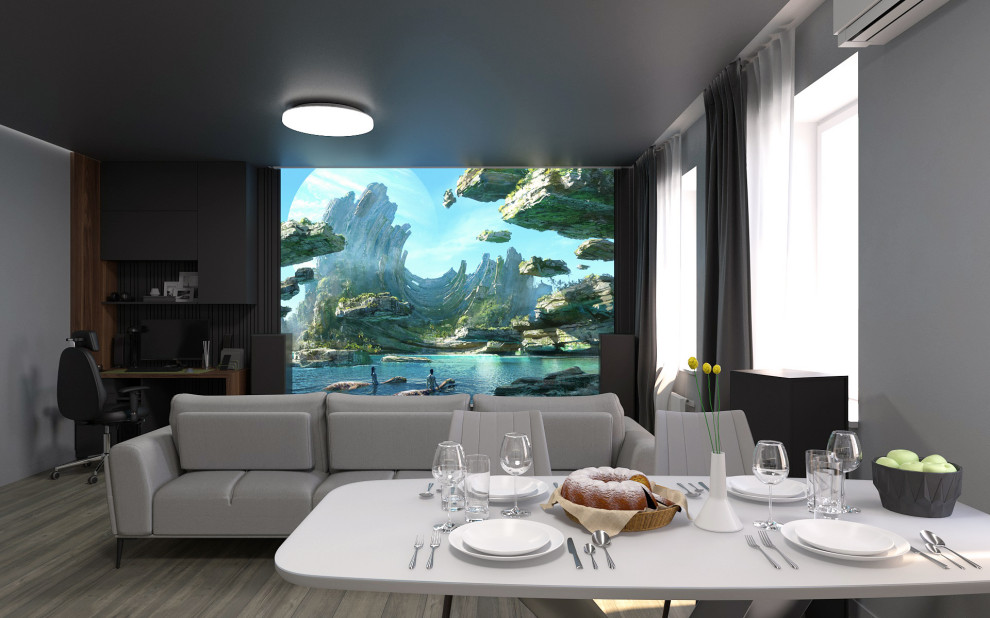 Дизайн проект квартиры 93м