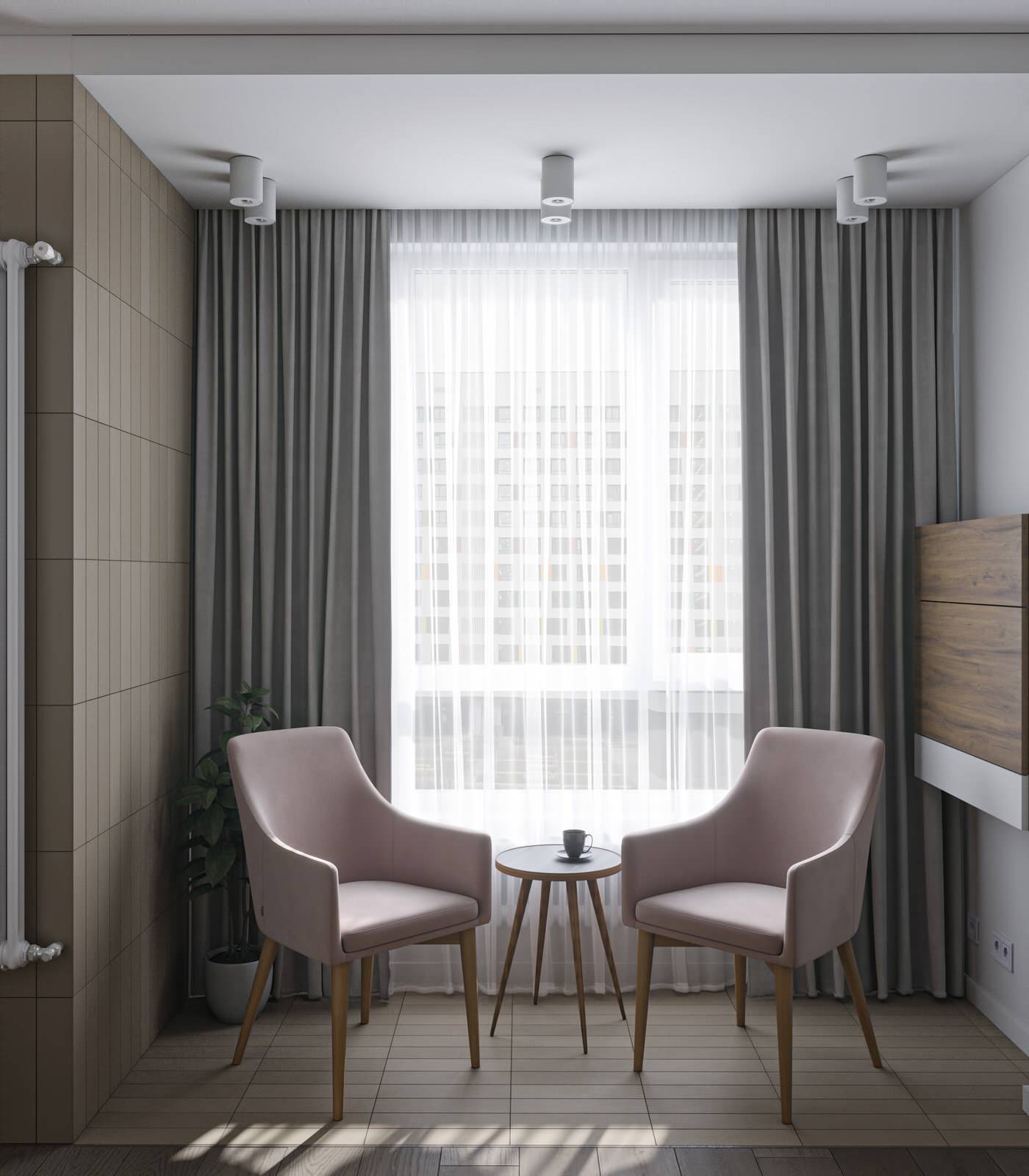 Интерьер в ЖК "Green park"