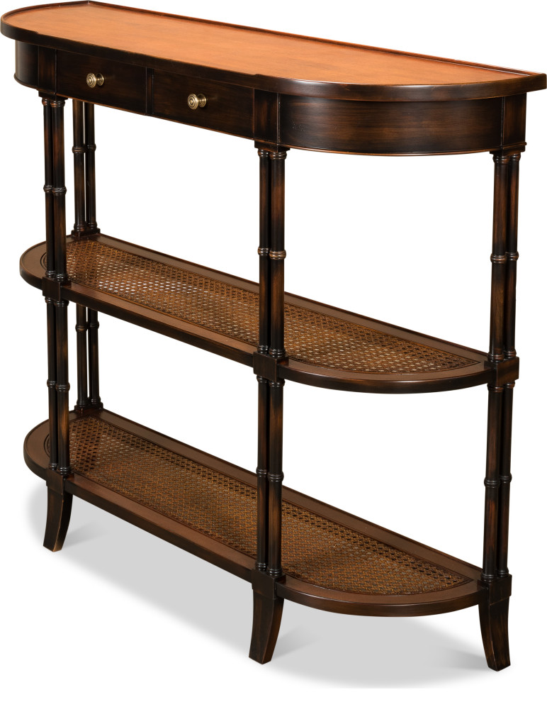 Winston Console Table Tropical Console Tables by HedgeApple Houzz