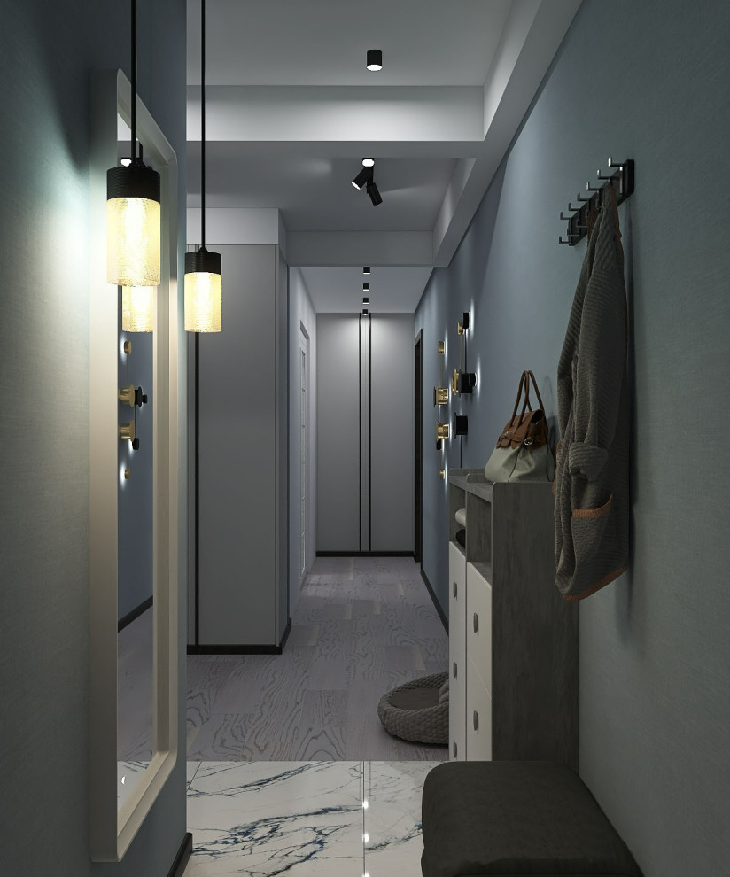 Квартира в старом фонде с балками на потолке