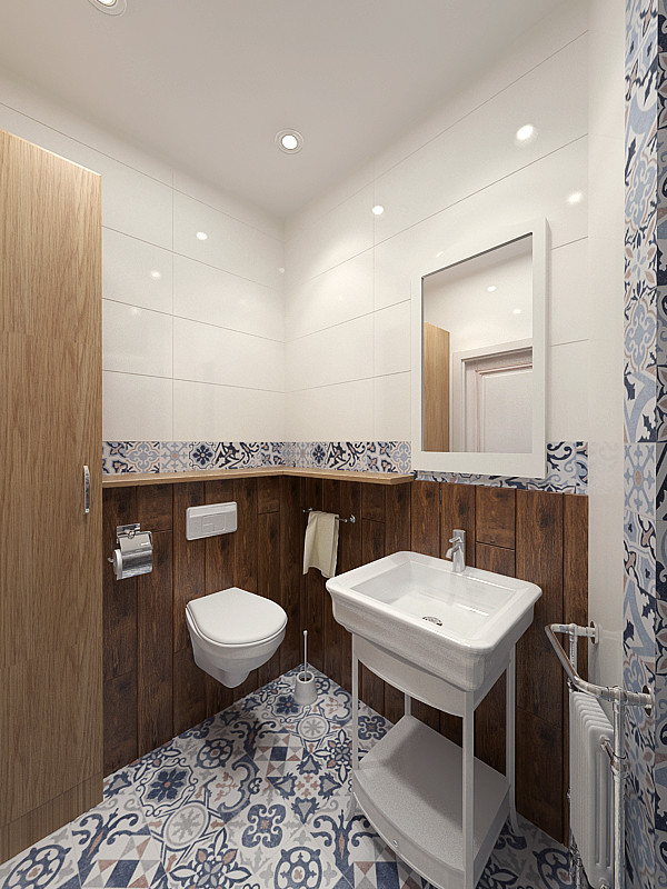 С/У реализуют в феврале 2018 в квартире с очень не стандартной планировкой