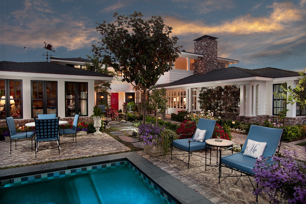 American Beauty Traditional Patio San Diego by Hill