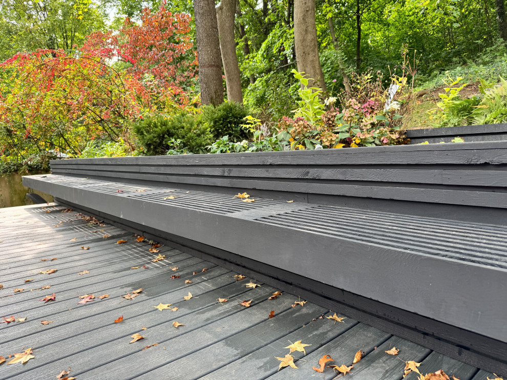 Riverdale, The Bronx, NY  oversized deck