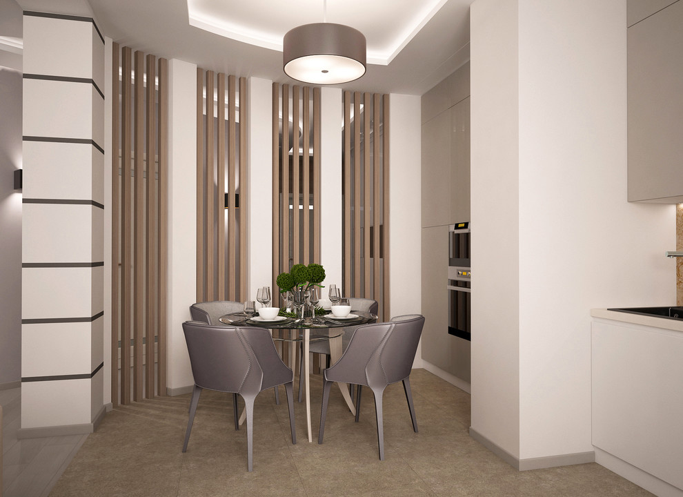 Изысканная простота. Дизайн квартиры в современном стиле.