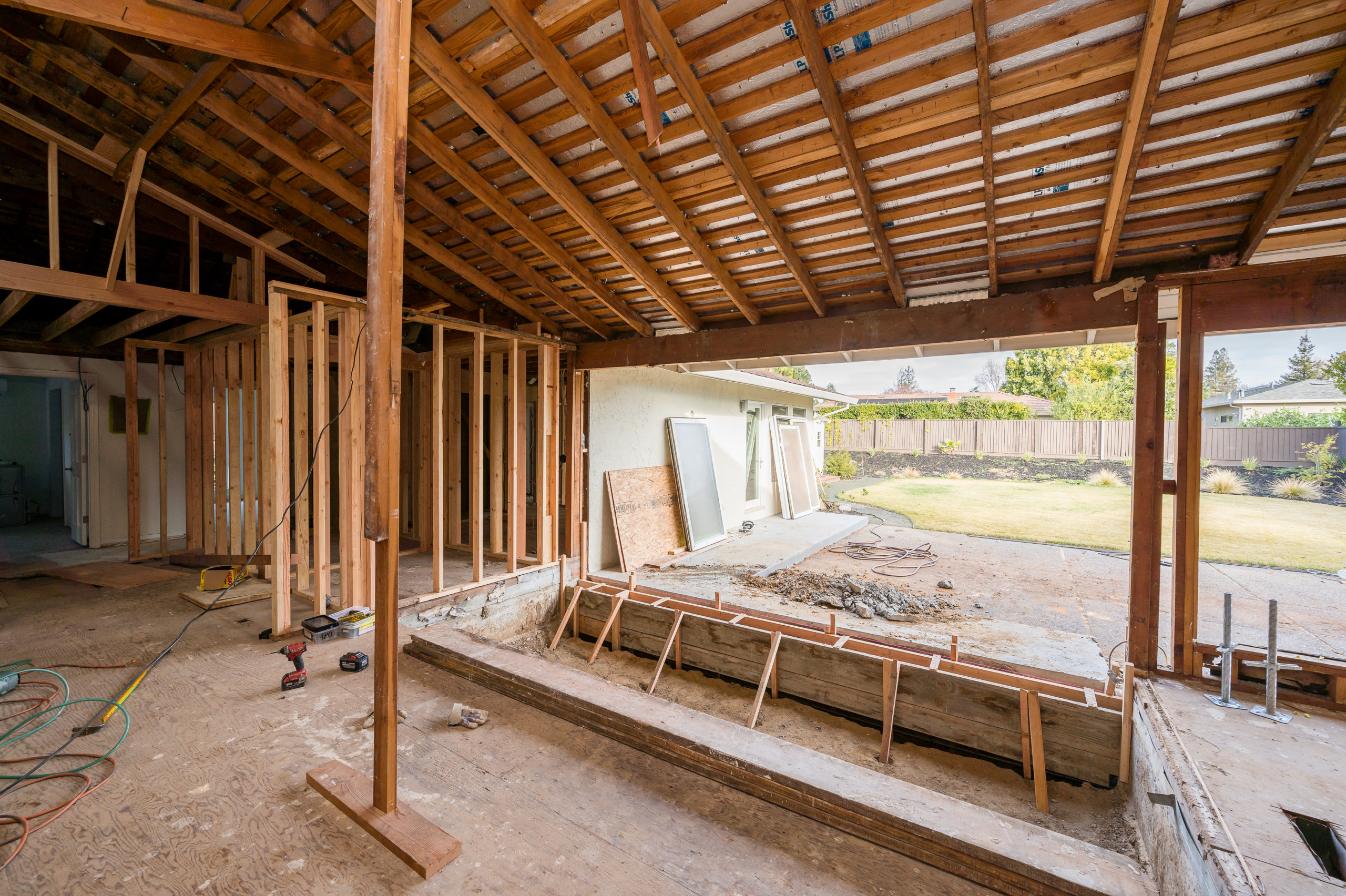 DURING CONSTRUCTION - Home Remodel Saratoga