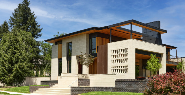 Exterior modern-haeuser