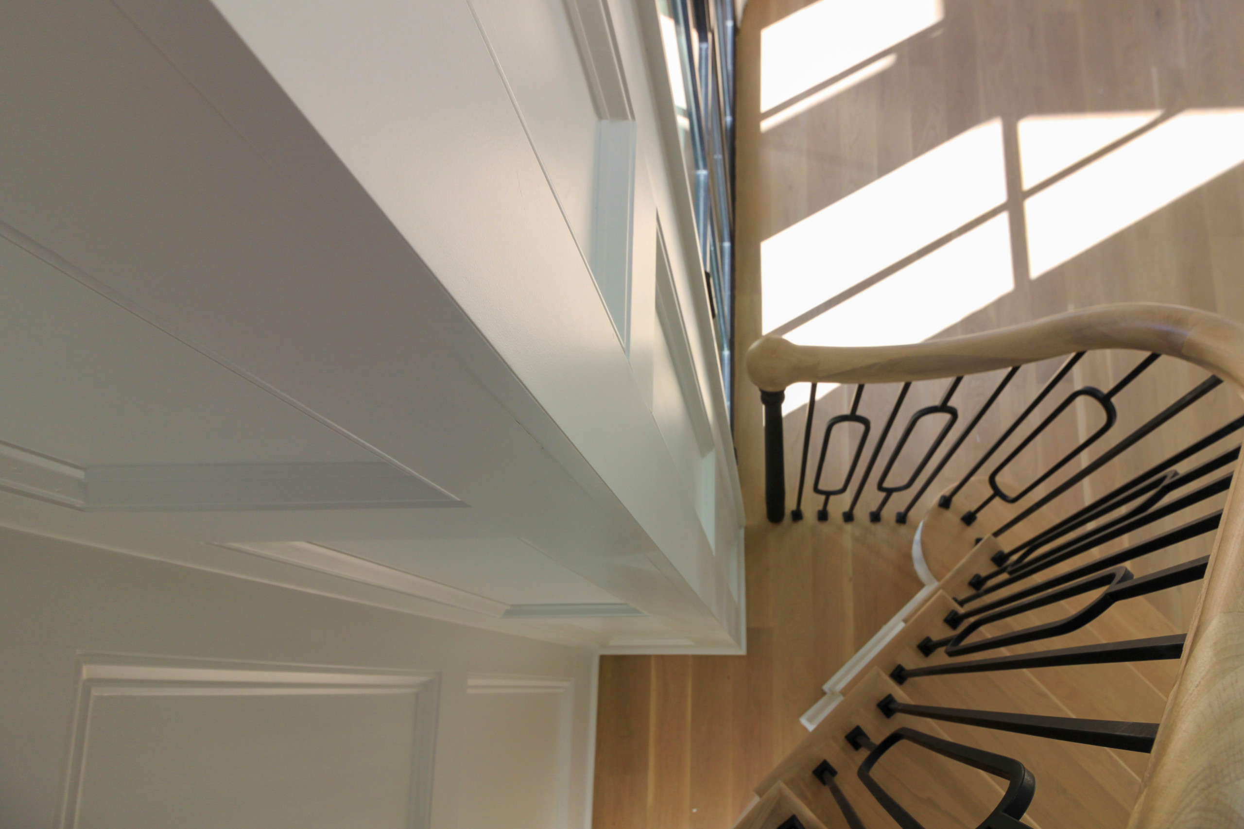 95_Remarkable and elegant floating elliptical staircase, McLean, VA 22101