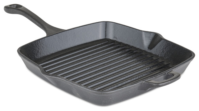 Cast Iron 11" Square Grill Pan