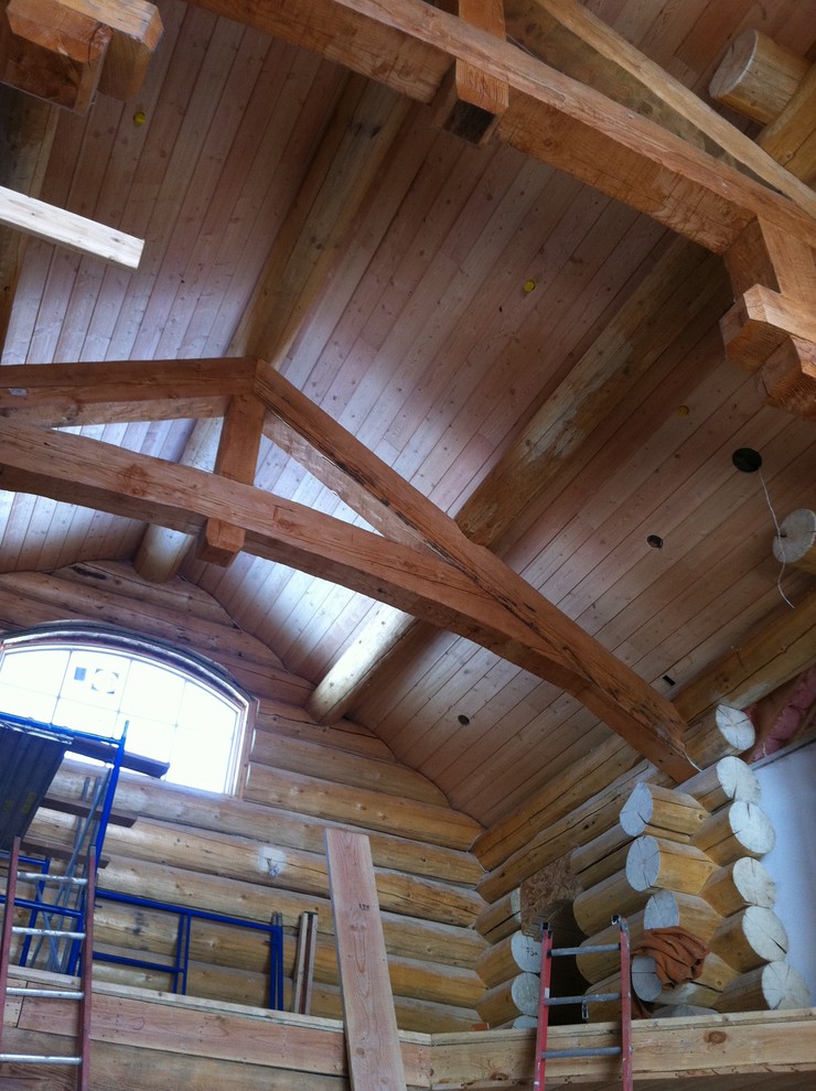 Kremlin Ranch Log Home Build