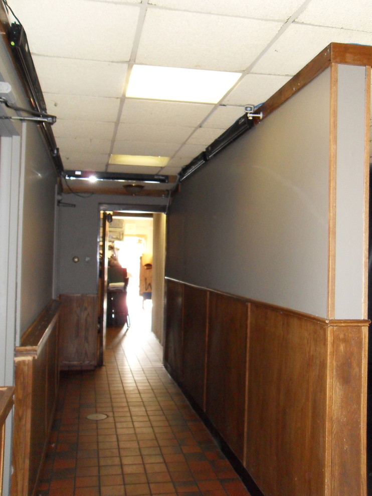 Hallway - transitional hallway idea