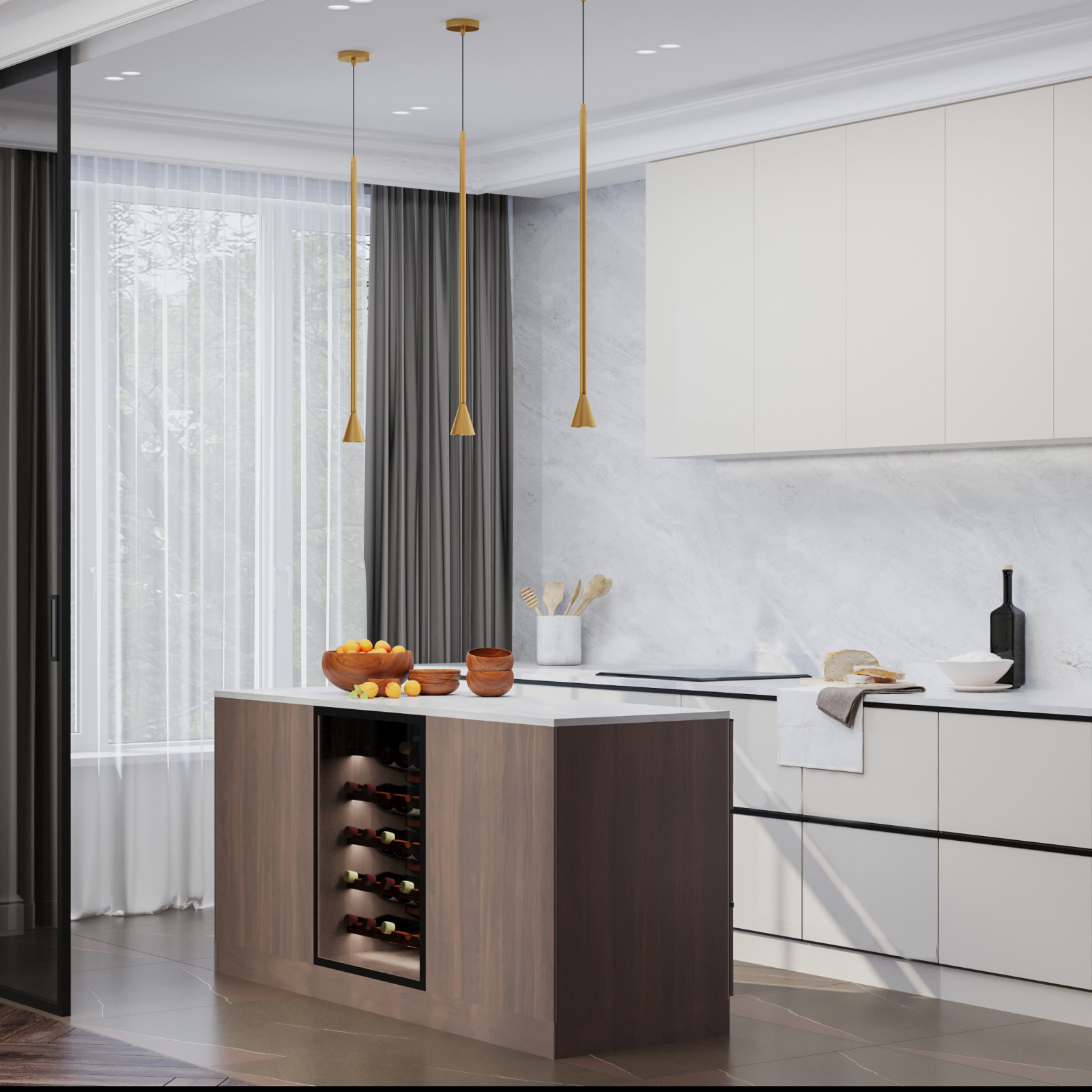 Квартира неоклассика