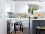 Transitional Kitchen by Jennifer Grey Interiors Design & Color Specialist