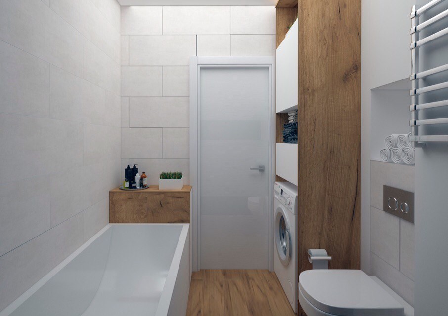 Проект санузла в доме на Соколовской улице