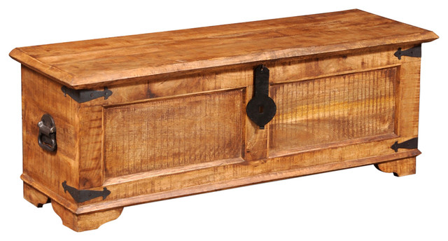 Top Rated Asian Home Office Furniture Houzz Vidaxl Rough Mango Wood Storage Chest Cabinets