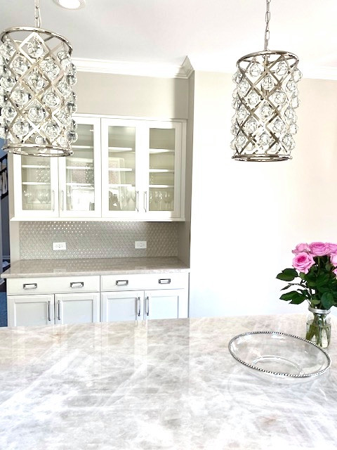 Inspiration for a transitional kitchen remodel in Chicago