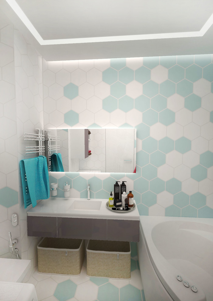 Современная функциональная квартира для семьи с тремя детьми