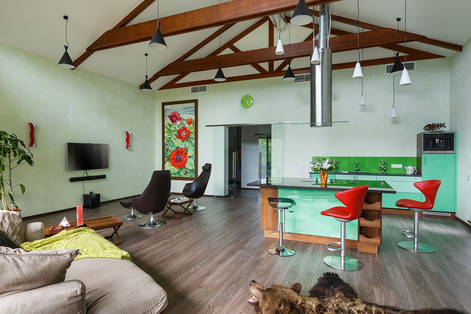 ГеоПро | Остекление гостиной