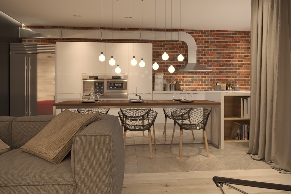 Дизайн-проект интерьеров таунхауса в коттетжном поселке Green Garden, г. Волгогр